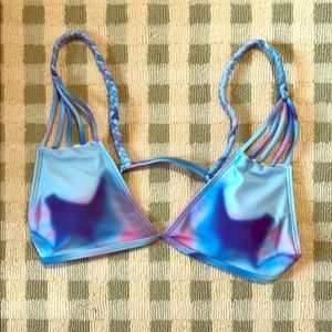 Tie-dye Swimsuit Top